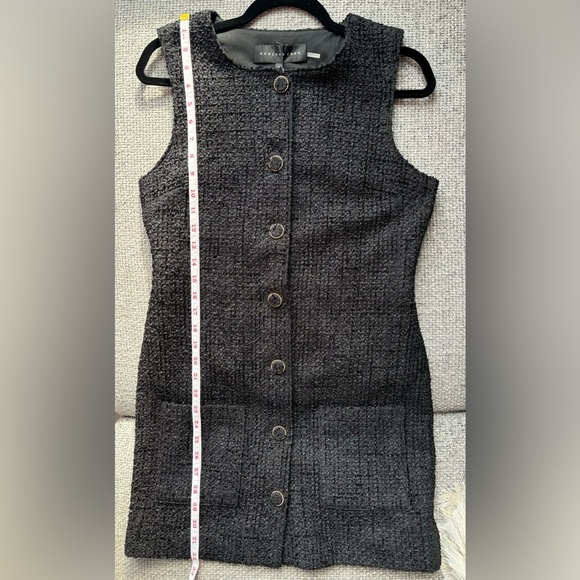 Endless Rose Sleeveless Tweed Mini black Dress, Size M, Brand New w/Tag - Picture 11 of 14
